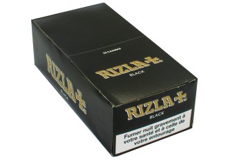 B.50 Cahiers courts black double Rizla+
