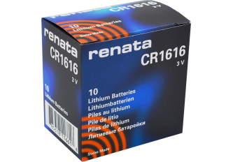 B.10 Piles Renata lithium 1616