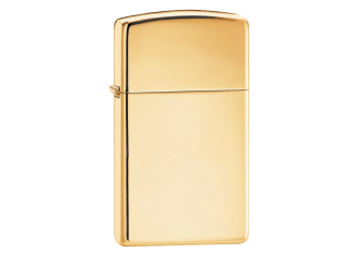 Zippo Slim Brass High Polished