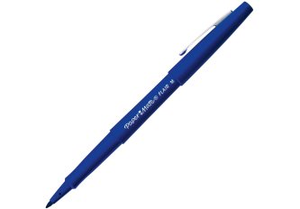 B.12 Feutres d'écriture Nylon Flair Bleu