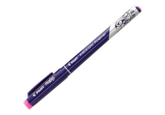 B.12 Feutres d'écriture Frixion Fineliner - pointe moyenne rose