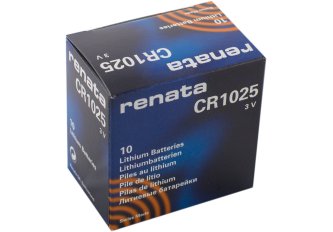 B.10 Piles Renata lithium 1025