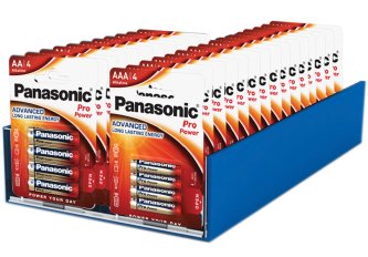 Présentoir à poussoir Panasonic