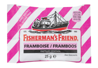 B.24 Sachets Fisherman's Friend Framboise