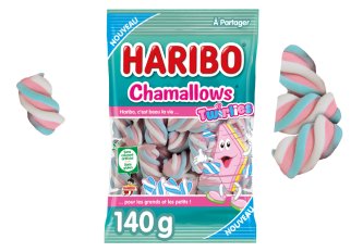 B.20 Sachets Haribo Twirlies 140g