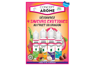 Affiche A3 Concept Arôme Fruit du dragon