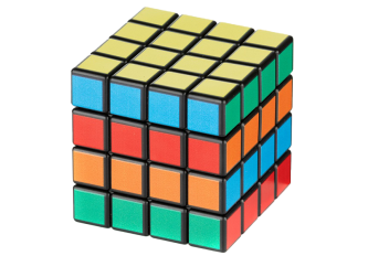 Boite 4 Parties Rubik's Cube 58 x 58 mm