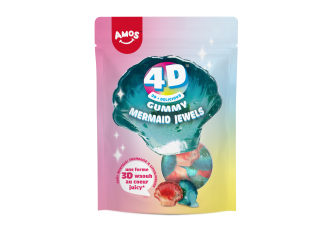 B.12 Sachets 120g Amos Litchi Framboise & myrtille cerise