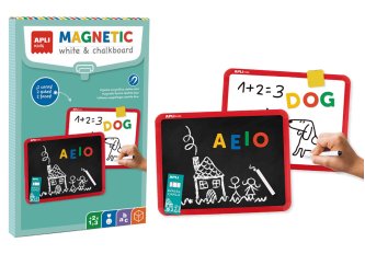 Tableau ardoise magnétique double face