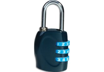 L.5  Cadenas de couleur à combinaison 3 chiffres bleu