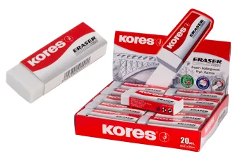 B.20 Gommes blanches – 60 × 21 × 10 mm