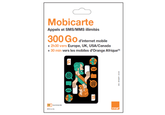 Carte SIM Orange offre 300Go