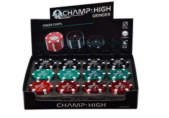 B.12 Grinders CHAMP HIGH poker– 42 mm – 4 parties