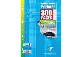 Pochette Feuillets mobiles A4 300 pages Séyès