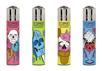 Clipper large Frozen skull