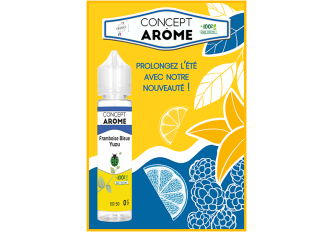 Affiche A4 Framboise bleue Yuzu