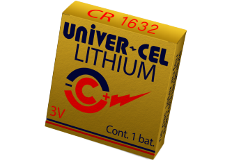 B.5 Piles Univer-cel lithium CR1632