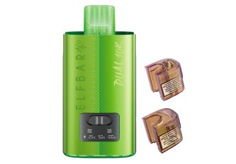 Elfbar Dual 10K Fraise/kiwi 10mg