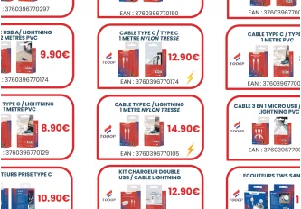 Étiquettes à imprimer - Prix de revente TOOOP