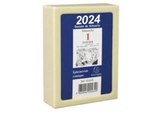 Éphéméride comique 9.7x6.5cm