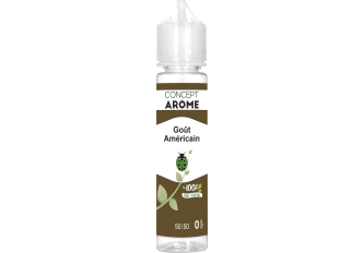 FL 50ML AMÉRICAIN 0MG