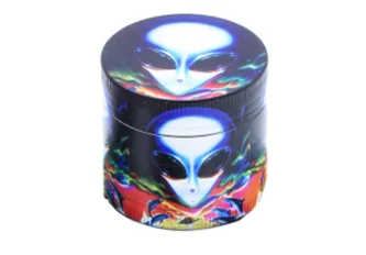 Boite 4 Parties 50 x 37 mm Alien