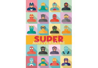 L.6 Carnets anniversaire enfant