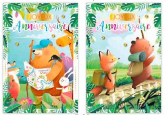L.6 Carnets anniversaire enfant