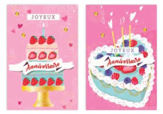 P.6 Carnets anniversaire femme