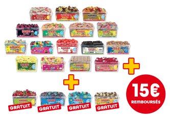 Colis 16+4 Tubos Haribo