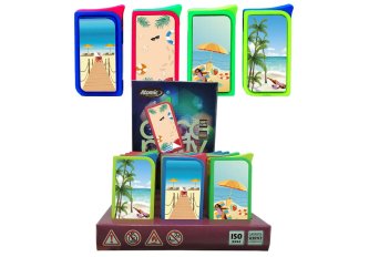 L.13 Briquets Metal Plage