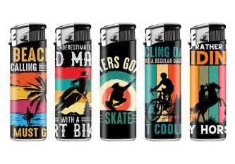 B.50 Briquets Silhouettes