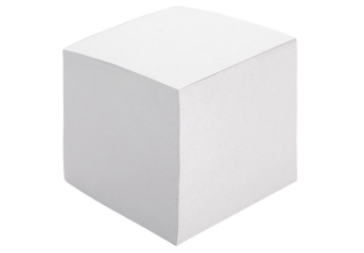 Bloc cube Blanc