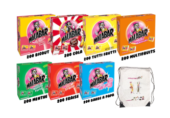 Colis Malabar 7 boîtes + Sac carambar offert