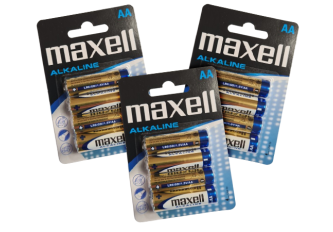 PROMO 2+1 Boîte 12x4 piles Maxell LR06