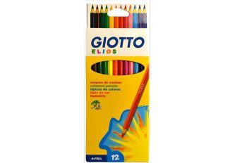 B.12 Crayons de couleur