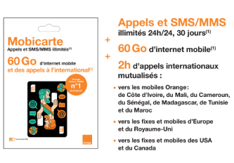 Carte sim Orange mobicarte ZEN