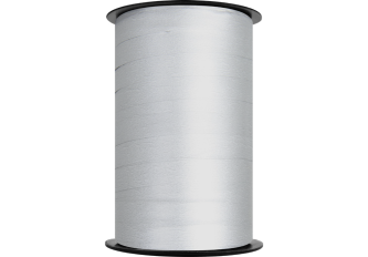 Rouleau Bolduc Fini Mat Argent - 20 m x 10 mm