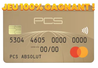 Carte de paiement PCS Mastercard Absolut