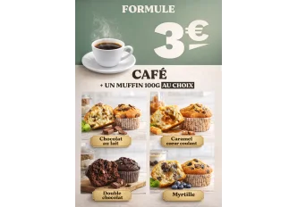 Affiche A4 Muffin
