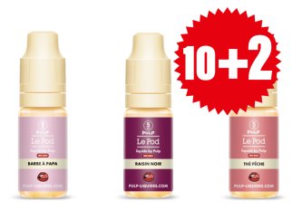 PROMO flacons PULP 10+2 offerts