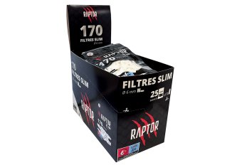 B.25 Sachets 150+20 Filtres slim Raptor