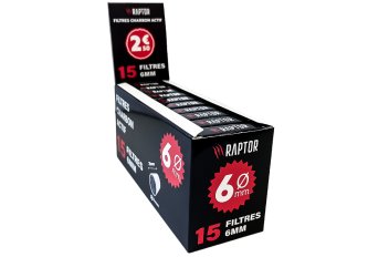 B.20 Etuis de 15 Filtres Activ Tips Slim RAPTOR