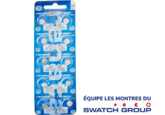 B.10 Piles Renata bouton 321