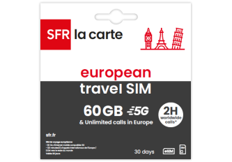 Kit Sim SFR European 60Go 5G