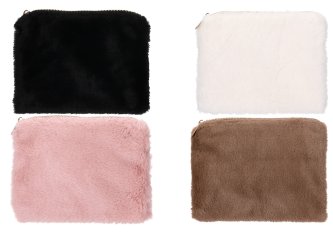 L.10 Pochettes fourrure