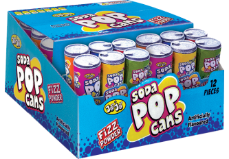 B.12 Canettes Soda Pop
