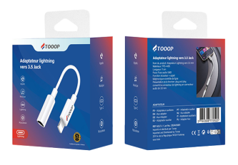 Adaptateurs lightning vers 3.5 Jack