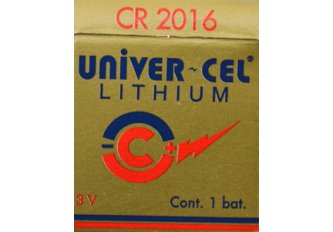 B.5 Piles Univer-cel lithium CR2016