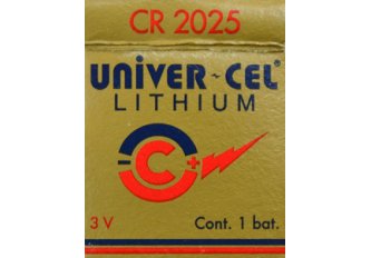 B.5 Piles Univer-cel lithium CR2025